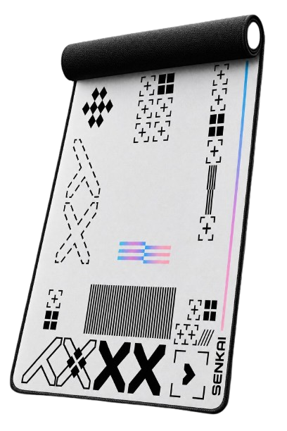 Deskmat Origin Protocol - Clean White Edition
