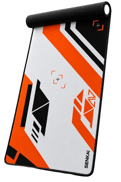 Deskmat Origin Protocol - Orange Strike Edition