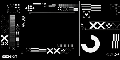Deskmat Origin Protocol - Dark Edition - Senkai