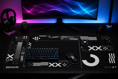 Deskmat Origin Protocol - Dark Edition - Senkai