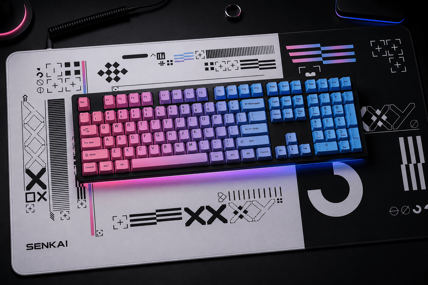 Deskmat Origin Protocol - Light Edition - Senkai