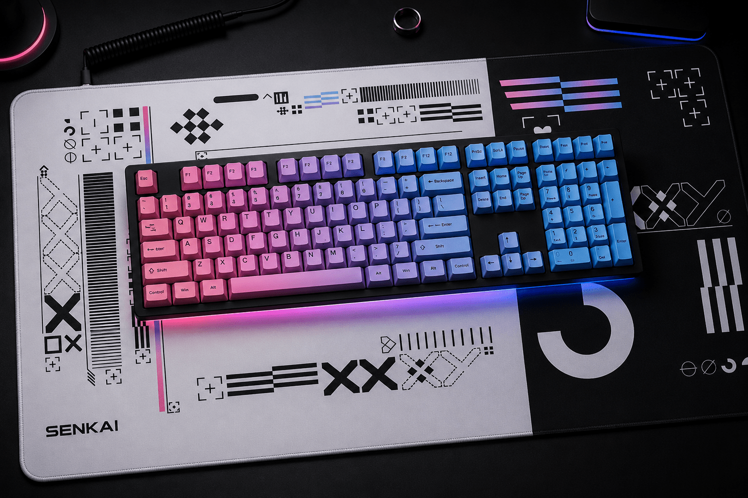 Deskmat Origin Protocol - Light Edition - Senkai