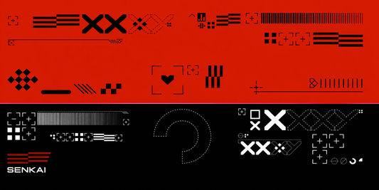 Deskmat Origin Protocol - Red Edition - Senkai