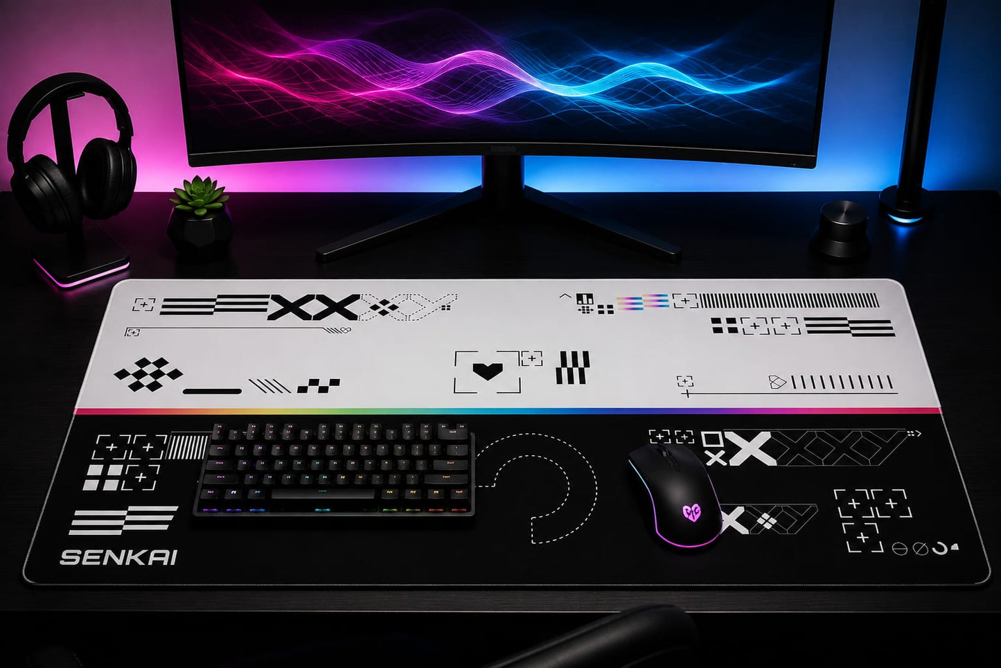 Deskmat Origin Protocol - Split Edition - Senkai