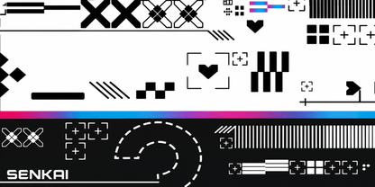 Deskmat Origin Protocol - White Chrome Edition - Senkai